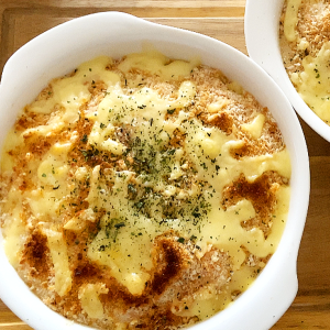 白菜餅グラタン✨ 電子レンジだけで作る簡単！ クリームグラタン レシピ／たまねぎんCooking